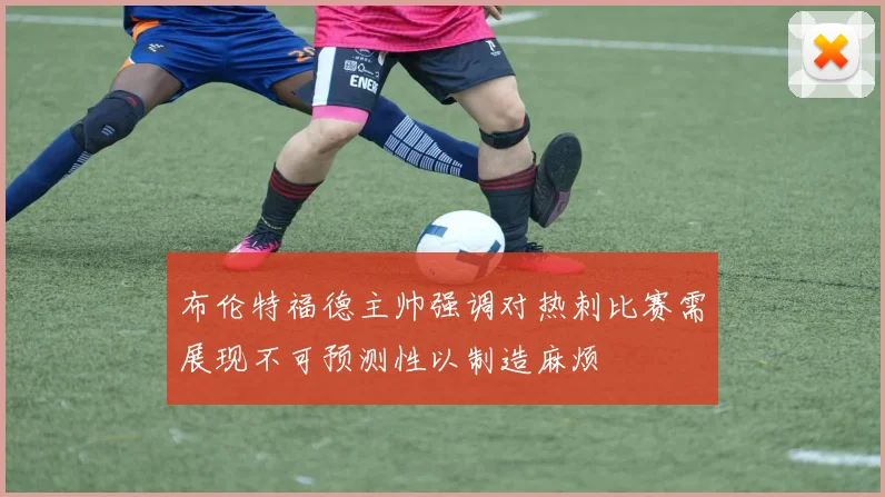 布伦特福德主帅强调对热刺比赛需展现不可预测性以制造麻烦